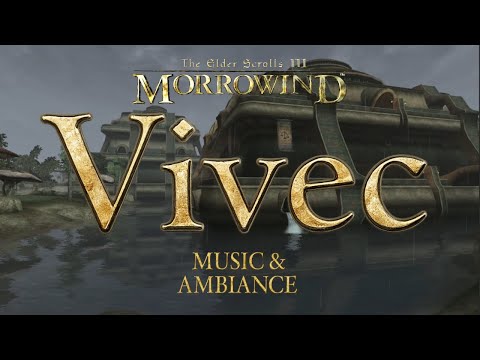 Vivec in the Rain | Morrowind Ambience & Music – for Sleep, Study, Relaxation