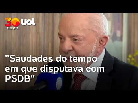 Lula na Record: presidente diz sentir saudades de disputar eleições contra o PSDB: ‘Coisa séria’
