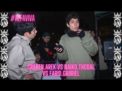 CRAKEN.AREK vs NAIKO.THODAL vs FARID.GABRIEL | 8VOS ALFAVIVA "TODA LA CARNE A LA PARRILLA"