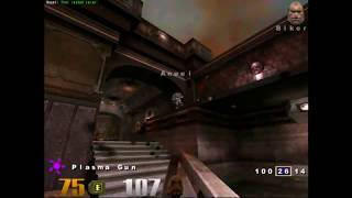 Quake III: Arena gameplay - Free For All - Q3DM5 - Bring It On