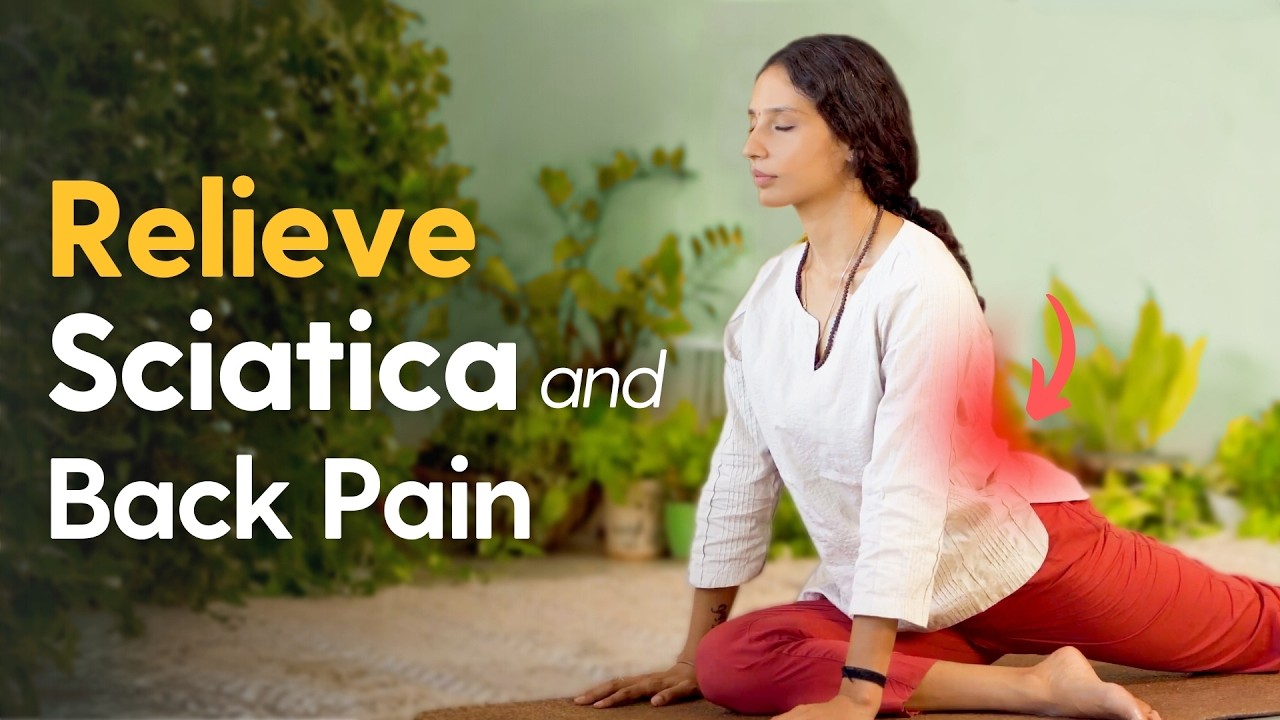 Yoga for Sciatica & Back Pain Relief | Part 1