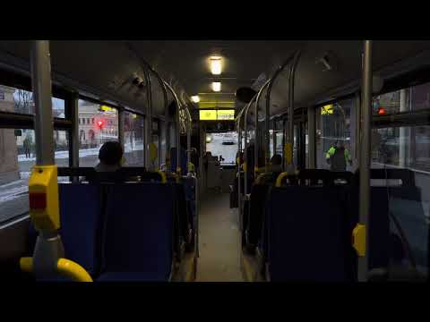 Gamla Uppsala Buss 185 - Linje 30 Uppsala Centralstation till Akademiska Ing. 10