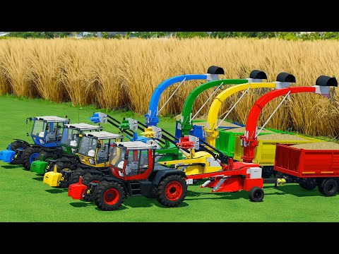 HARVEST AND LOAD SUGAR CANE WITH FENDT TRACTORS & TRAILERS - Farming Simulator 22