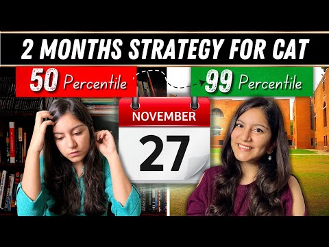 CAT 2022 2 Months Strategy: 7 Steps That’ll Get You 99 Percentile in CAT ✅
