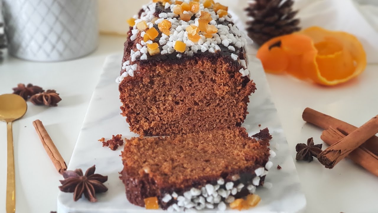 Pain d'épices facile sans gluten sans lactose