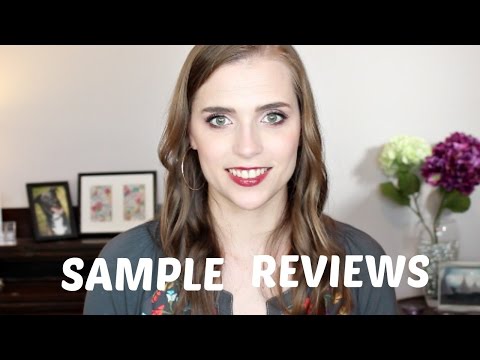 Sample Reviews! Kate Somerville, Dior, Anastasia, Bobbi Brown Video