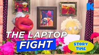 The Laptop Fight | Bed Time Stories for Kids | Kidsa English Story Time