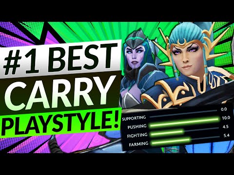This PRO CARRY PLAYSTYLE will DOUBLE Your Win Rate - Dota 2 Position 1 Guide