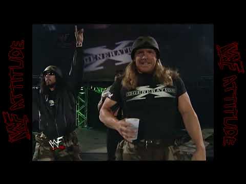 New Age Outlaws vs. 8-Ball & Skull | WWF RAW (1998)