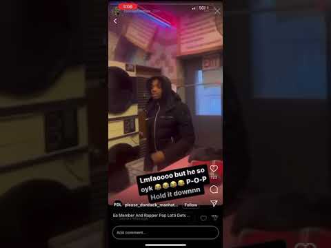 Pop lotti caught lackin by OY member Roscoe while doing laundry