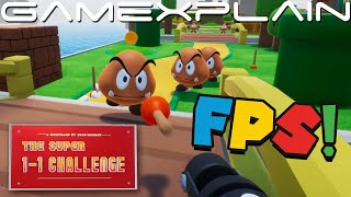 A Mario FPS?! We PLUNGE Through the Super 1-1 Challenge! (MAR10 Day)