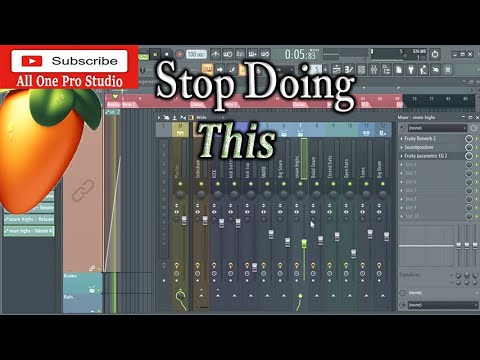 Why You Should Not Automate The Mixer Volume Fader Of FL Studio