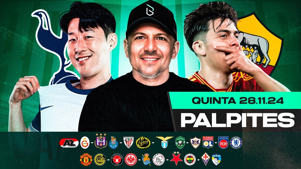 PALPITES DE FUTEBOL PARA HOJE 28 11 2024 (QUINTA-FEIRA) + BILHETE PRONTO | Boleiros Tips