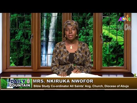 Live Stream of Today's (18/06/2020) Daily Fountain Devotional @7:00a.m.