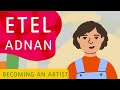 Becoming an Artist: Etel Adnan | Tate Kids