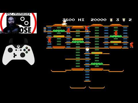 60 Minutes to Lose On NES - Episode 37 - BurgerTime