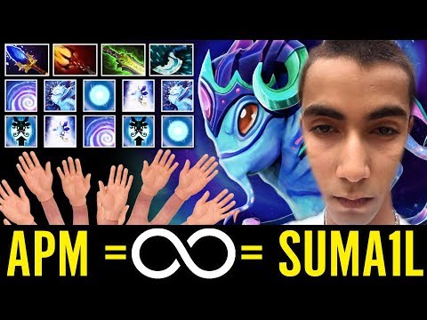 Infinite APM Puck Gameplay by SumaiL Dota 2 Genius Boy