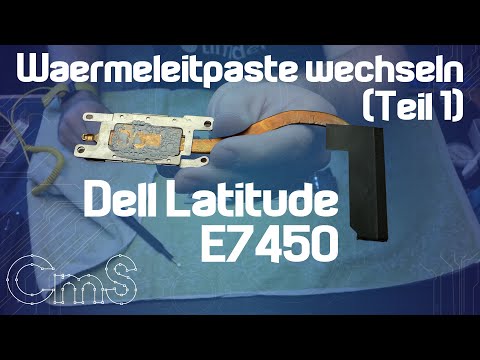 Wärmeleitpaste wechseln | Dell Latitude E7450 (Teil 1)