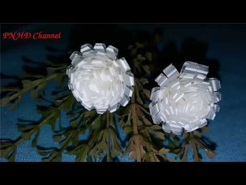 How to make Flowers from drinking straws