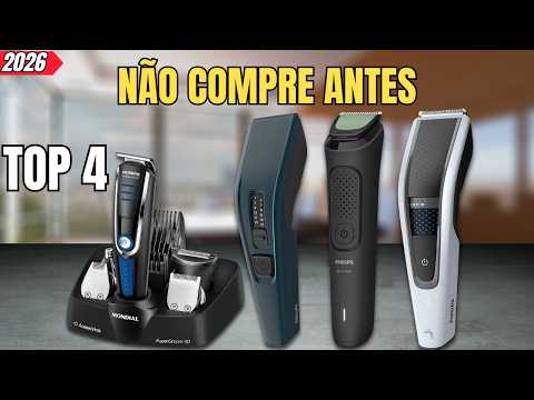 As 4 MELHORES Máquinas de Cortar Cabelo de 2026 | Qual MÁQUINA de CORTAR CABELO COMPRAR?