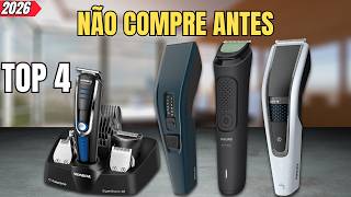 As 4 MELHORES Máquinas de Cortar Cabelo de 2026 | Qual MÁQUINA de CORTAR CABELO COMPRAR?