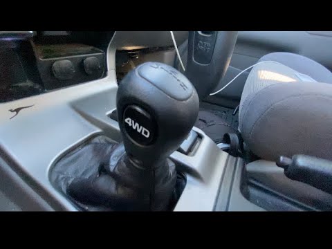 How to use 4wd on a 3rd gen 4runner