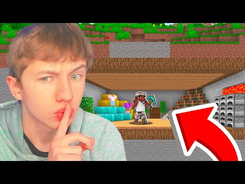I BUILT A SECRET BASE... (Craftnite #1)