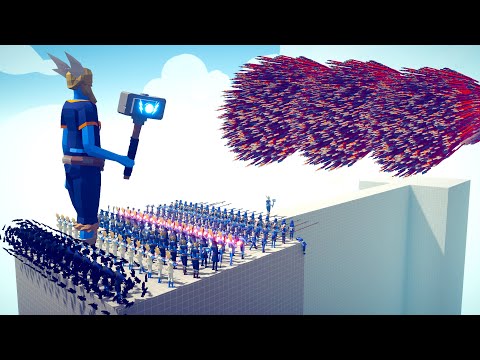 100x LEGACY UNITS & GIANT vs EVERY GOD - Totally Accurate Battle Simulator TABS