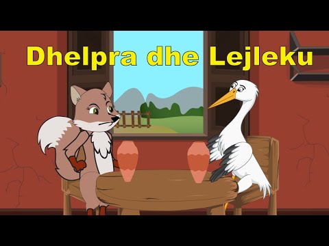 Dhelpra dhe Lejleku | The Fox and the Stork | Albanian @KanaliDiell