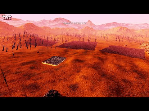 800 Soul Tyrants Surrounded by 40000 Parasite Zombies - Ultimate Epic Battle Simulator - UEBS