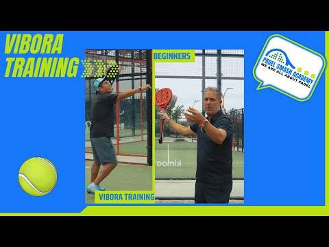 VIBORA Training for Padel Beginners: Master the Snake Shot Step by Step!