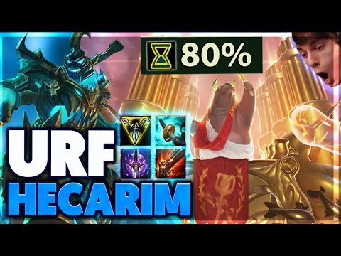 HELICOPTER HECARIM (YOU WONT BELIEVE THIS DAMAGE) | URF HECARIM FULL GAMEPLAY - BunnyFuFuu