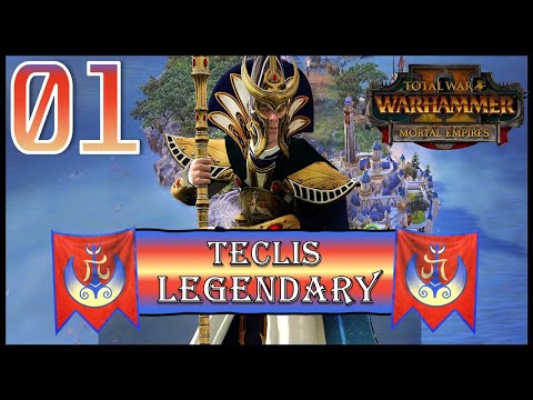 Total War: Warhammer 2 - Teclis - Legendary Mortal Empires Campaign - Episode 1