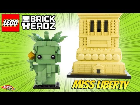 Vidéo LEGO BrickHeadz 40367 : Statue de la Liberté