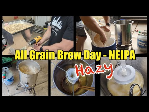 All Grain Brew Day NEIPA (Hazy IPA)