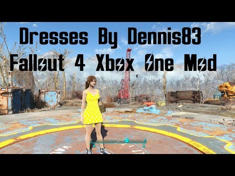 Fallout 4 8 Dresses By Dennis83 Xbox One Mod Fallout 4 XB1 Mod