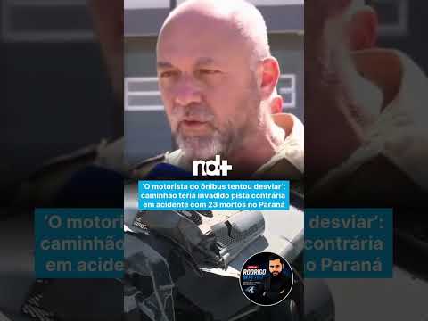 Grave acidente na BR-373, em Ipiranga, nos Campos Gerais do Paraná