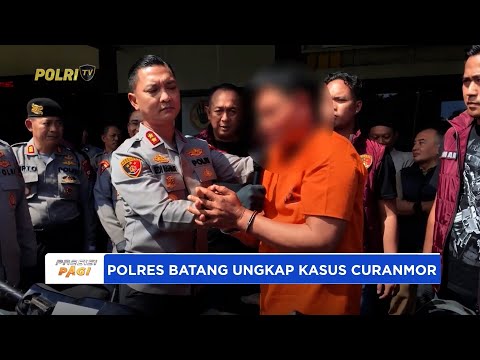 POLRES BATANG UNGKAP KASUS CURANMOR