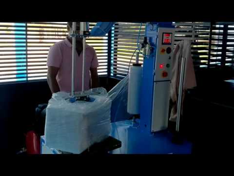 Mild steel ms box stretch wrapping machine, automation grade...