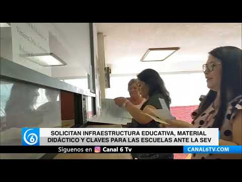 Solicitan infraestructura educativa, material didáctico y claves para las escuelas ante la SEV