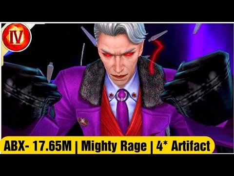 Blast Villain Abx | T4 Magneto | Mighty Rage | Silence Season | 17.65M - Marvel Future Fight