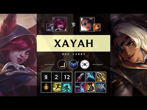 Xayah ADC vs Samira - KR Diamond Patch 25.17