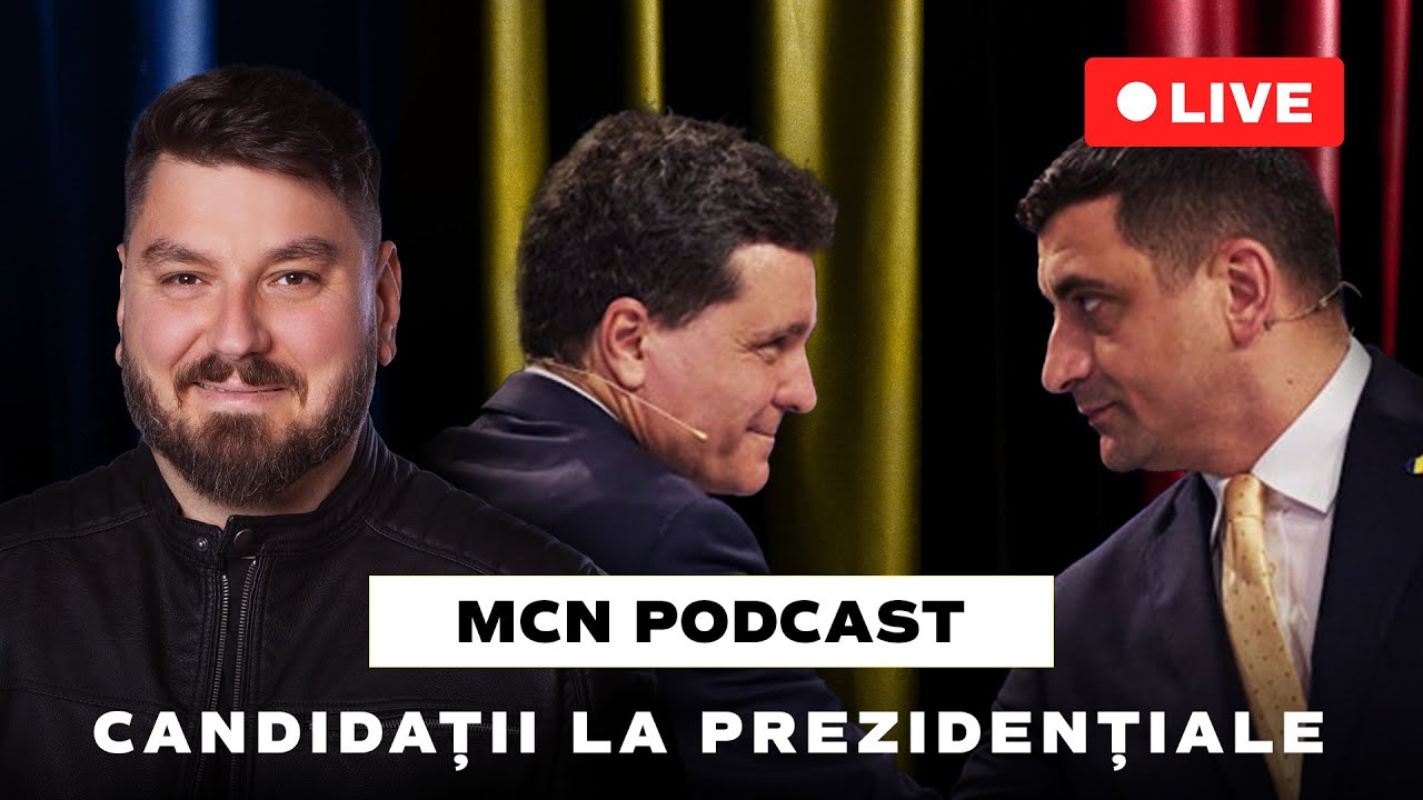 🔴LIVE | M.C.N. Podcast cu Candidații la Prezidențiale: Nicușor Dan și George Simion