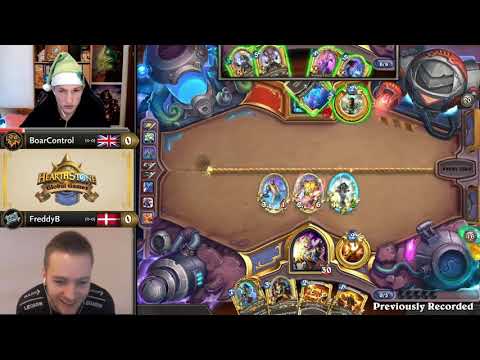United Kingdom vs Denmark - Top8 Group B Initial - Hearthstone Global Games 2019