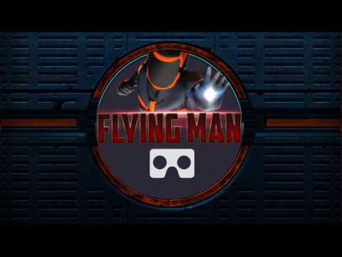 VR Flying Man Video