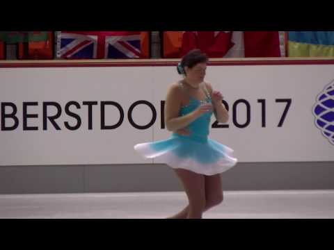 Daria Stiegler   Bronze Ladies I Free Skating Oberstdorf 2017