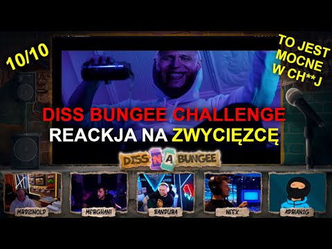 BUNGEE DISS CHALLANGE REAKCJA NA ZWYCIĘZCĘ (DZINOLD, MERGHANI, BANDURA, NEEX, ADRIAN1G)