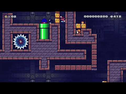 Silent Mario the 13th! by Daniel - Super Mario Maker - No Commentary 1bn