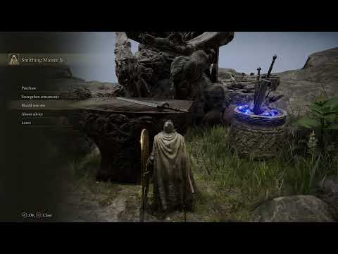 If you are friends with Blaidd, talk to this Blacksmith - Smithing Master Iji - #eldenring #blaidd