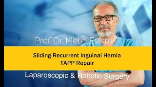 Miniaturka - Sliding recurrent inguinal hernia. Metin Ertem MD. FACS